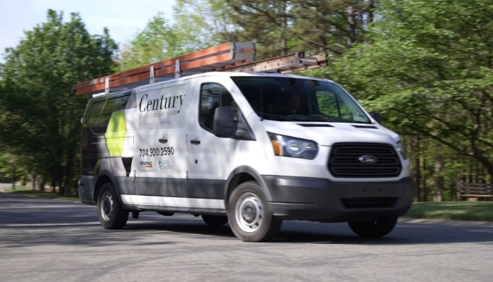 Century Electric Truck Driving Century Electric Truck Driving